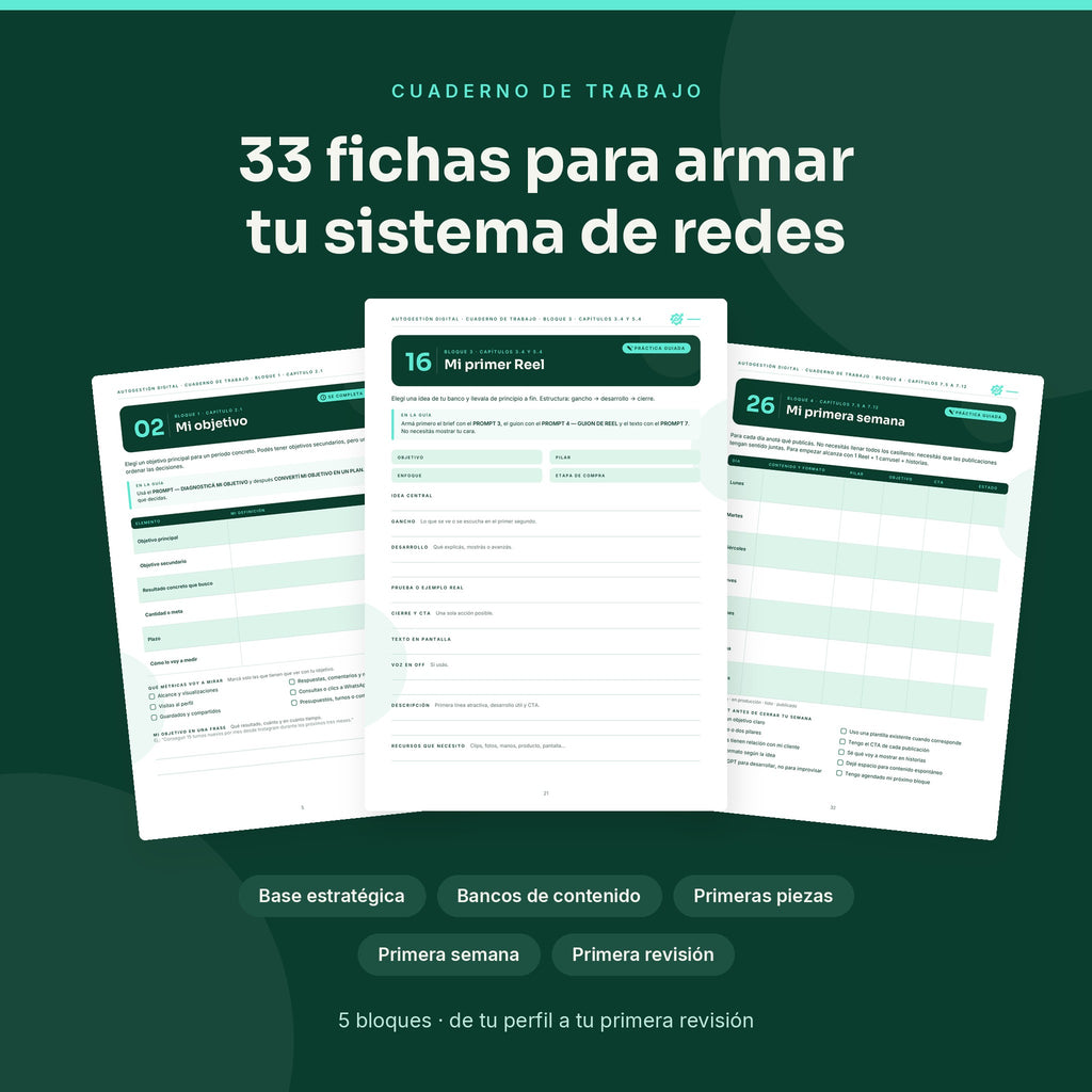 Cuaderno de trabajo · Gratis