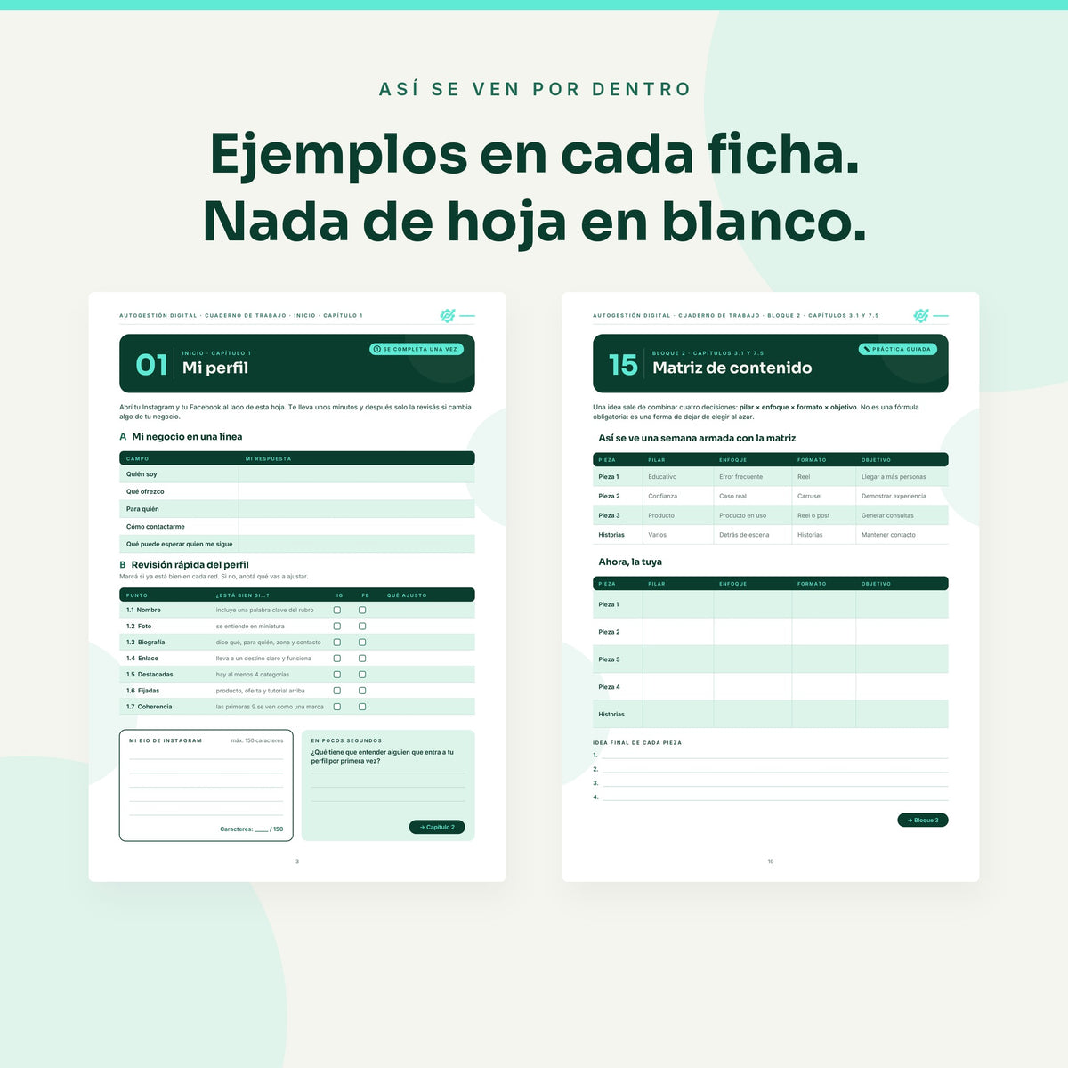 Cuaderno de trabajo · Gratis