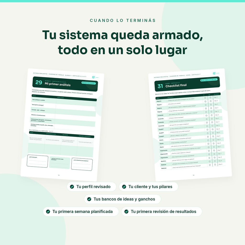 Cuaderno de trabajo · Gratis