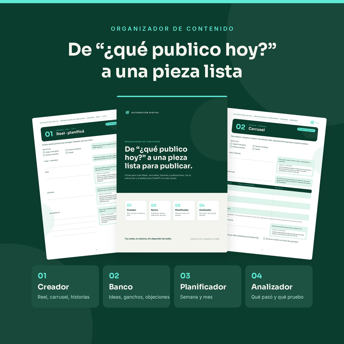 Organizador de Contenido