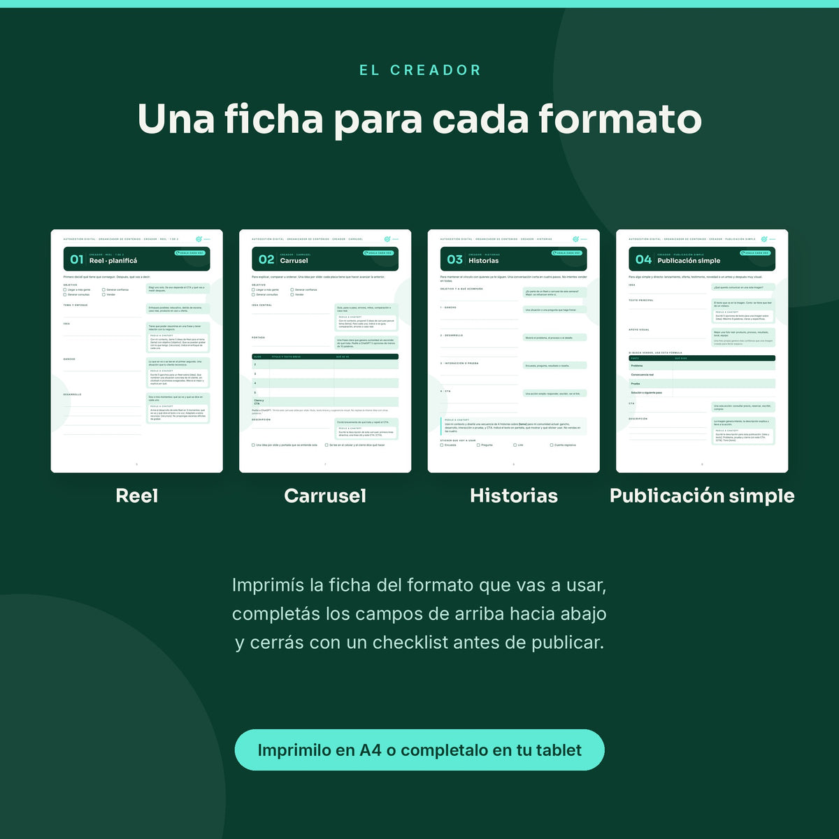 Organizador de Contenido